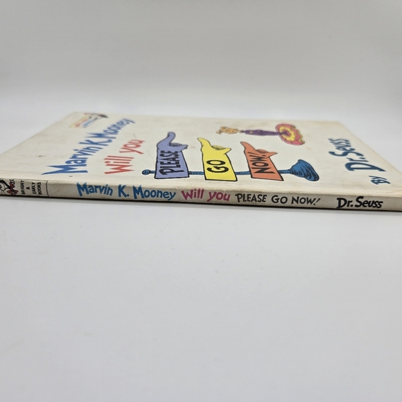 Dr. Suess Marvin Mooney Will You Please Go Now Vintage Book - Picture 3 of 7